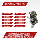 Volvo DEF Doser Valve with Injector Assembly | Volvo D13 & Mack | Replaces for 22391563 22391565 21577030 21243945 21332704 21332711 21575532 - Motiv8