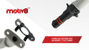 Motiv8 Turbo Oil Line with Gasket for Chevy Cruze, Sonic, Trax, Buick Encore | 1.4L | Replaces