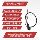 Exhaust Gas Temperature (EGT) Sensor | 6.7L Powerstroke Ford F250 F350 F450 F550 Super Duty 2011-2017 | 3.2L Ford Transit 150 250 350 2015-2019 | Replaces: AC3Z12B591A , AC3Z5J213B , AC3Z5J213C , CK4Z12B591A - Motiv8