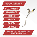 Exhaust Gas Recirculation Pressure Feedback Sensor Ford F250 F350 F450 F550 6.4L 2008-2010 EBP Powerstroke with EGR Tube | Replaces
