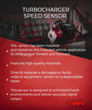 Turbocharger Speed Sensor | Replaces 1834286PE 904-7629 - Motiv8