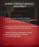 Horn Contact Assembly for Freightliner | Replaces: P/N: 453108X1 & RGT 453108X1 - Motiv8
