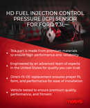 HD Fuel Injection Control Pressure (ICP) Sensor for Ford 7.3L Super Duty T44E | Replaces: 1830669C92 & F6TZ9F838A - Motiv8
