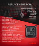 HID lighting ballast for C6 Chevrolet Corvette 2006-2013, Base GS Z06 ZR1 | Replaces 12335922 & 89025794 - Motiv8