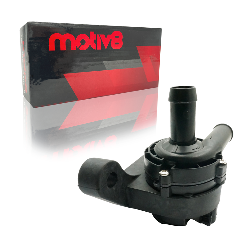 Electric Auxiliary Coolant Pump | Compatible with Cadillac Escalade Chevrolet Silverado Tahoe  GMC Sierra Yukon | Replaces: GM 15293032 , 25880378 - Motiv8